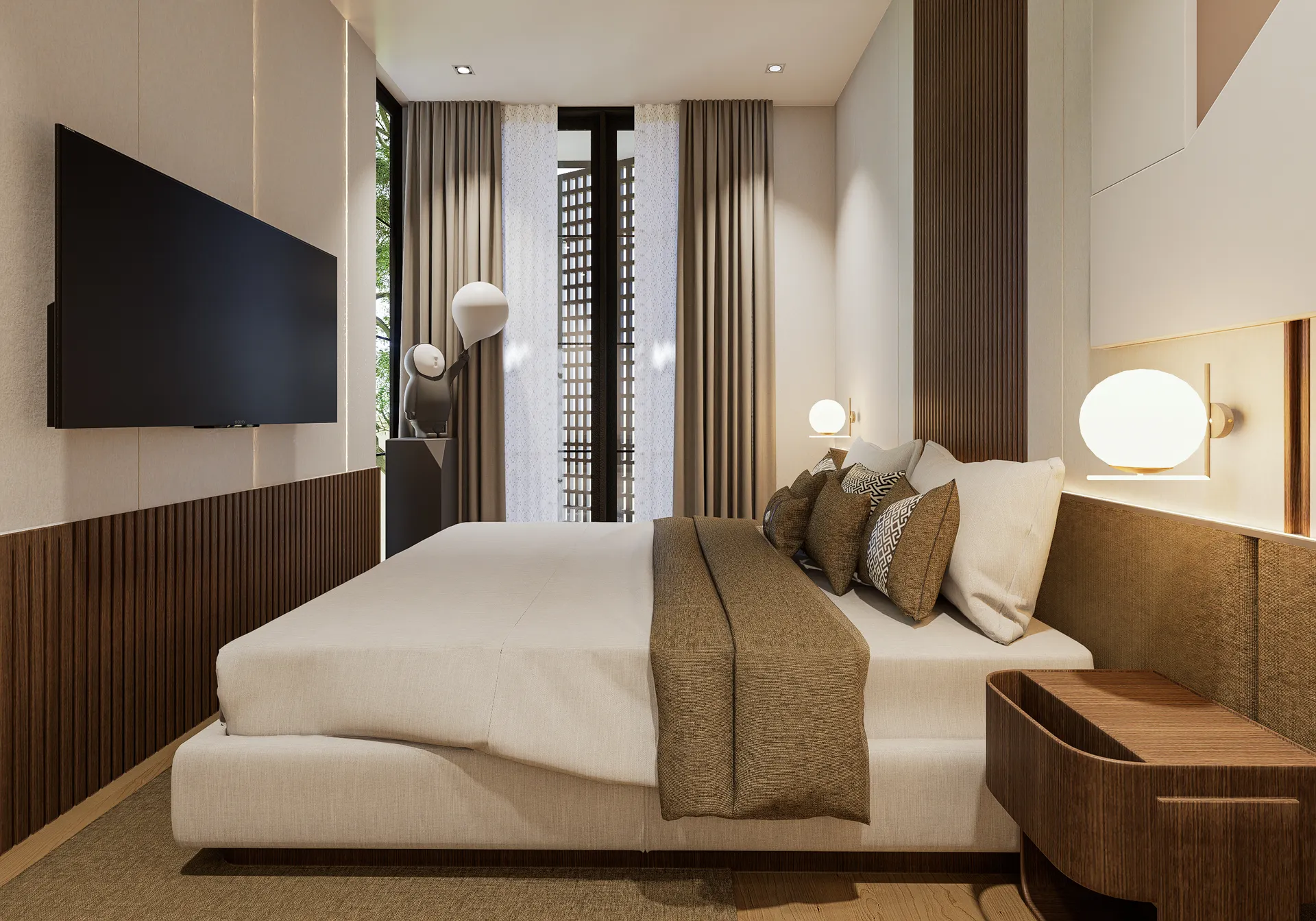 Luxury residential living space